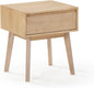 Plank+Beam Scandinavian Solid Wood Nightstand by PlankBeam