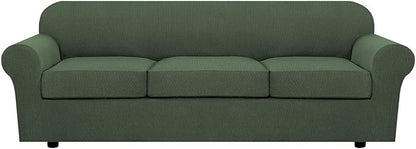 H.VERSAILTEX 4 Piece Stretch Sofa Covers by HVERSAILTEX