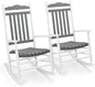 VINGLI Wooden Rocking Chair Outdoor, Patio Rockers by VINGLI