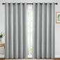 Yakamok Room Darkening Curtains 70x84 inch Length Light Grey-Living Room | 2 by Yakamok