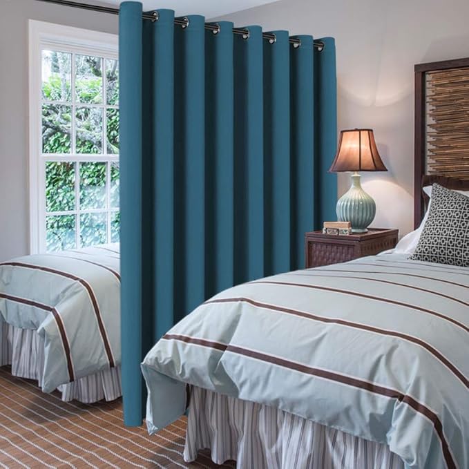 H.VERSAILTEX Blackout Patio Curtains 100 x 108 Inches - Image 2