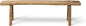 Artissance 20" H Vintage Noodle Bench 5-5.5ft Long Weathered Natural by Unknown