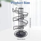 Coffee Pod Carousel Holder, Coffee Pod Storage Stand Organizer Holds up to 30 for Countertop Home Office Kitchen