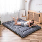 MAXYOYO Grey Triangle Japanese Floor Futon Mattress, Tatami Floor Mat Portable by MAXYOYO