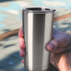 HASLE OUTFITTERS 20oz Tumblers Bulk Stainless Steel Cups with Lid Double Wall Vacuum Insulated Coffee Mugs for Cold & Hot Drinks 8 Pack