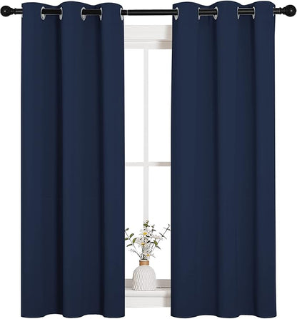 NICETOWN Blackout Curtain Panels, Window Treatment Energy Saving Thermal - Image 2