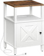 MAHANCRIS Farmhouse Nightstand by MAHANCRIS