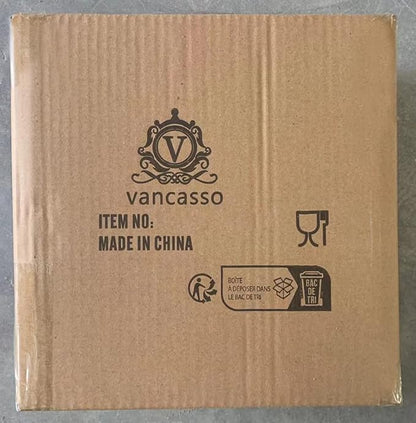 vancasso Bonita Pasta Bowls Set of 6, 50oz Large Salad Bowls for Kitchen, Corlorful Stoneware Serving Bowls Dishwasher & Microwave Safe