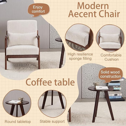 Mid Century Modern Accent Chair - Image 5