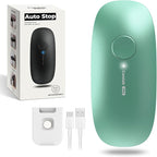 Ultrablade PRO Auto Stop Can Opener - Rechargeable Electric Can Opener for Kitchen for Seniors with Arthritis - One Touch Side Cut Opener, Smooth Edge, Handfree, Wall Mounted Small Size, Green