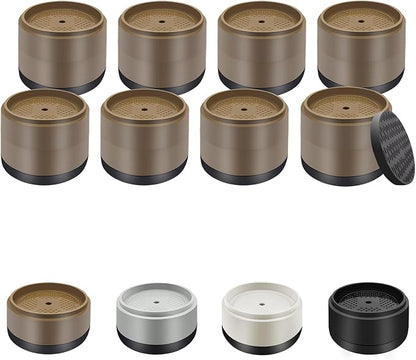 Furniture Risers Bed Risers Heavy Duty 1 inch, 2 inch, 3 inch, 4 inch Round by EnjoyLifeEnjoyHappiness
