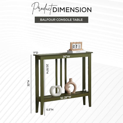 Kings Brand Furniture Narrow Console Table - Image 2