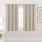 H.VERSAILTEX Blackout Curtain for Living Room Small Window Kitchen Blackout by HVERSAILTEX