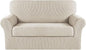 Turquoize Stretch Sofa Slipcover 2 Pieces Sofa Cover Couch Cover by Turquoize
