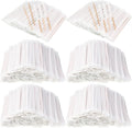 2000 Pcs Individually Wrapped Wooden Coffee Stirrers, Disposable Coffee Stir Sticks Round End Sticks Bulk Wood Stirrers for Cocktail Hot Drinks Restaurant Bar Home Office (7 Inch)