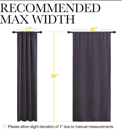 NICETOWN RV Blackout Curtains for Camper Windows, Kitchen Curtains, Short - Image 5