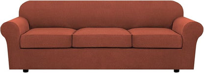 H.VERSAILTEX 4 Piece Stretch Sofa Covers by HVERSAILTEX
