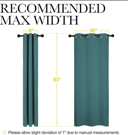 NICETOWN Thermal Insulated Solid Grommet Blackout Curtains/Drapes/Panels - Image 6