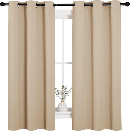NICETOWN Thermal Insulated Grommet Room Darkening Curtains/Draperies/Panels by NICETOWN