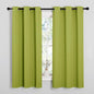 NICETOWN Fresh Green Blackout Curtains 68 inches Length by NICETOWN