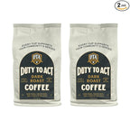 Duty to Act Dark Roast Whole Coffee Beans, 2 lbs (Pack of 2)