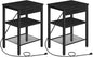 HOOBRO Side Tables Set of 2 by HOOBRO