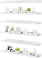 upsimples Floating Shelves for Wall, 47.3 Inch Shelves for Decor Storage Set of by upsimples