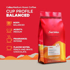 Juan Valdez Colina Whole Bean Coffee, Balanced Roast 16 OZ - Premium Colombian Coffee - Unique “Caracolito” beans produce a coffee of balanced flavor and mild texture
