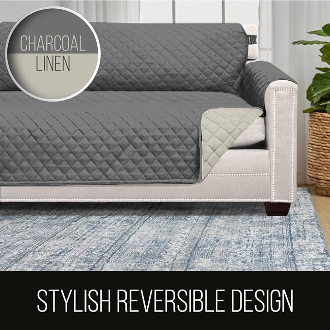 Sofa Shield® Couch Slip Covers for Dogs, Reversible Furniture Protector - Image 5