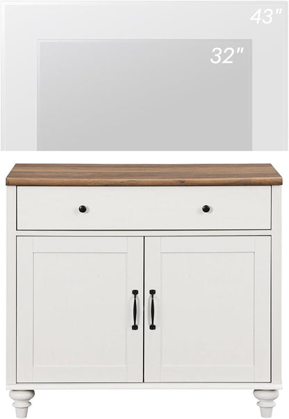 WAMPAT TV Stand for 43 inch TV - Image 5