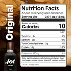 Jot Coffee Concentrate (Original) High Caffeine Cold Brew Coffee Concentrate Liquid for Iced Coffees, Instant Espresso, Hot or Cold Instant Coffees - Makes 14 Cups, 150mg Caffeine/Tbsp, Sugar Free