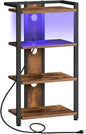 HOOBRO 4-Tier AV Media Stand, Media Console by HOOBRO