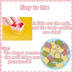 8 Corgi Dog Cookie Cutters Set, 3D Puppy Cookie Stamps, Cupcake Pancake Apple Pie Pastry Biscuit Molds, Cookie Baking Molds for Dog Party Decorations (Corgi)