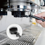 Espresso Coffee Machine Cleaning Brush Espresso Group Head Brush Detachable Nylon Bristles Espresso Machine Cleaning Bristle for 58mm Grouphead