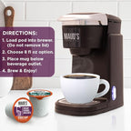 Maud's Flavored Decaf Coffee Pods Variety Pack, 24 ct, 6 Assorted Roasts & Flavors, Decaf Medium Roast Coffee in Recyclable Single Serve Pods - 100% Arabica Coffee, Compatible with Keurig K Cups Maker