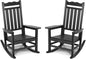 Stoog All-Weather Outdoor Rocking Chairs Set of 2, Oversized Rocking Chairs by Stoog