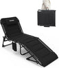 Outdoor Folding Lounge Chair Padded by WKFAMOUTCAMP