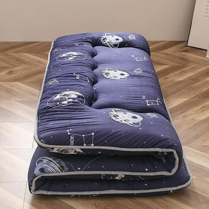 MAXYOYO Navy Space Adventure Japanese Floor Futon Mattress, Thicken Tatami Mat - Image 8
