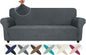 ZNSAYOTX Super Stretch Couch Cover, New Striped Sofa Covers Fitted Slipcovers by ZNSAYOTX