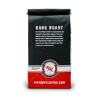 Fire Department Coffee - Gives Back to Firefighters - Dark Roast Coffee Beans - Bold & Smooth - Roasted in the USA - Veteran Owned (12 oz, Pack of 2)