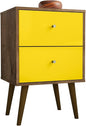 Manhattan Comfort Liberty Mid Century Modern Nightstand by ManhattanComfort