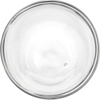 Restaurantware-Forma Professional 11.8 Ounce Double Wall Coffee Cups, 2 Insulated Latte Glasses - Dishwashable, Reusable, Clear Glass Beverage Cups, Freezable, For Hot Or Cold Beverages