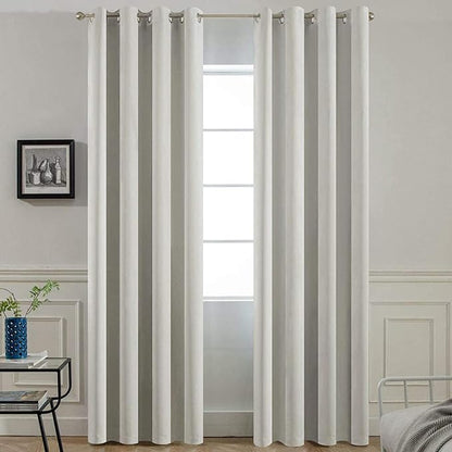 Yakamok Room Darkening Curtains 52x90 inch Length Light Beige-Living Room | 2 by Yakamok
