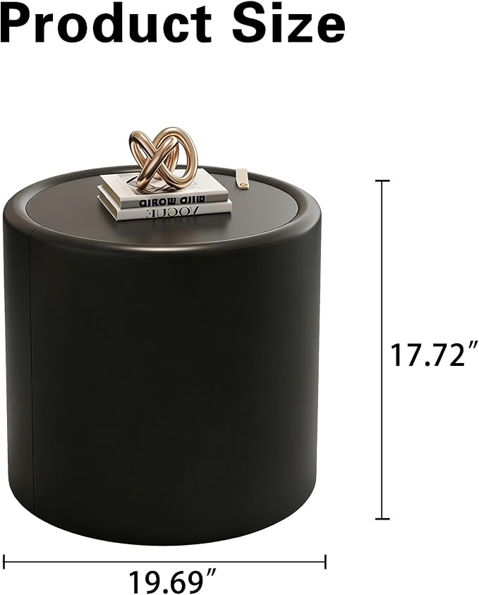 SSLine Modern Round Side Table - Image 2