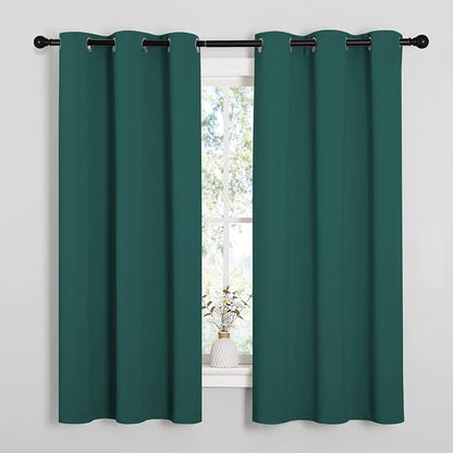 NICETOWN Thermal Insulated Solid Grommet Blackout Curtains/Drapes/Panels - Image 2