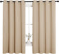 NICETOWN Room Darkening Curtain Panels by NICETOWN