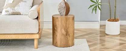 11.8'' Boho Cylinder Side Table - Image 9