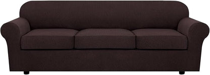 H.VERSAILTEX 4 Piece Stretch Sofa Covers by HVERSAILTEX