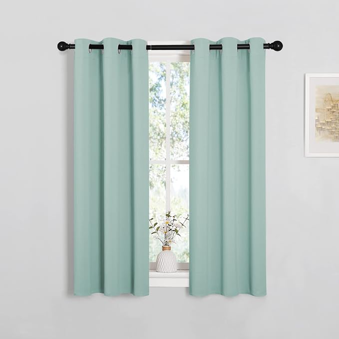 NICETOWN Thermal Insulated Curtains Blackout Draperies, Window Treatment Solid by NICETOWN