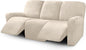 ULTICOR Velvet 8-Pieces Recliner Sofa Covers Stretch Reclining Couch Covers by ULTICOR